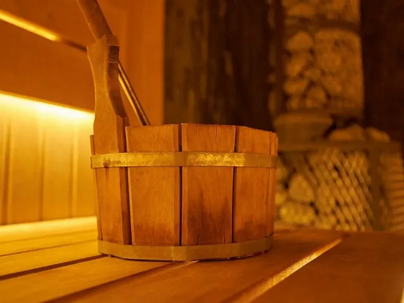 Купель для отдыха после бани в отеле Арина Р.
